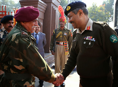 India, Pakistan, LoC, DGMO, Wagha, Border, Ceasefire, ISPR, Military, Major, Aamer Riaz, Vinod Bhatia, Lahore, Director General, Operations, Army, Unrest, Kashmir, Conflict, Lieutenant,