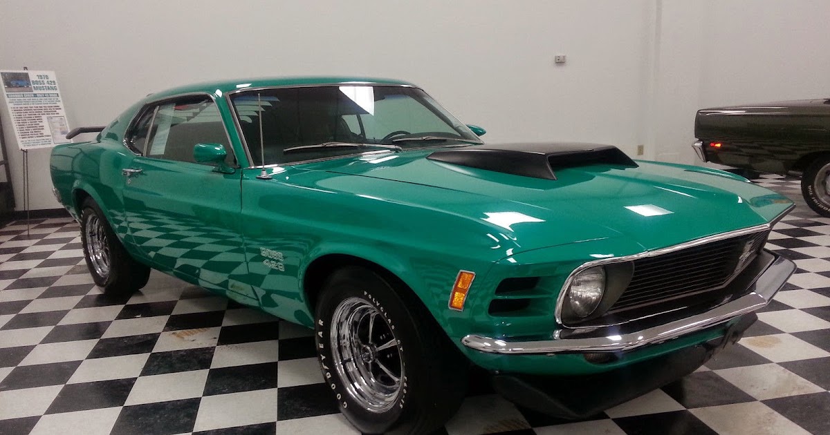 Rare 1970 Ford Mustang Boss 429 Grabber Green ~ For Sale American