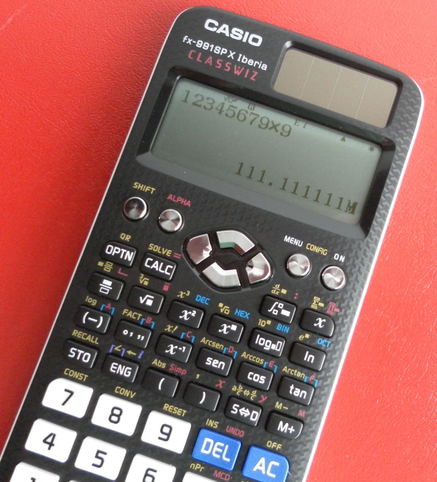 Calculadora Casio FX-991SPX Iberia