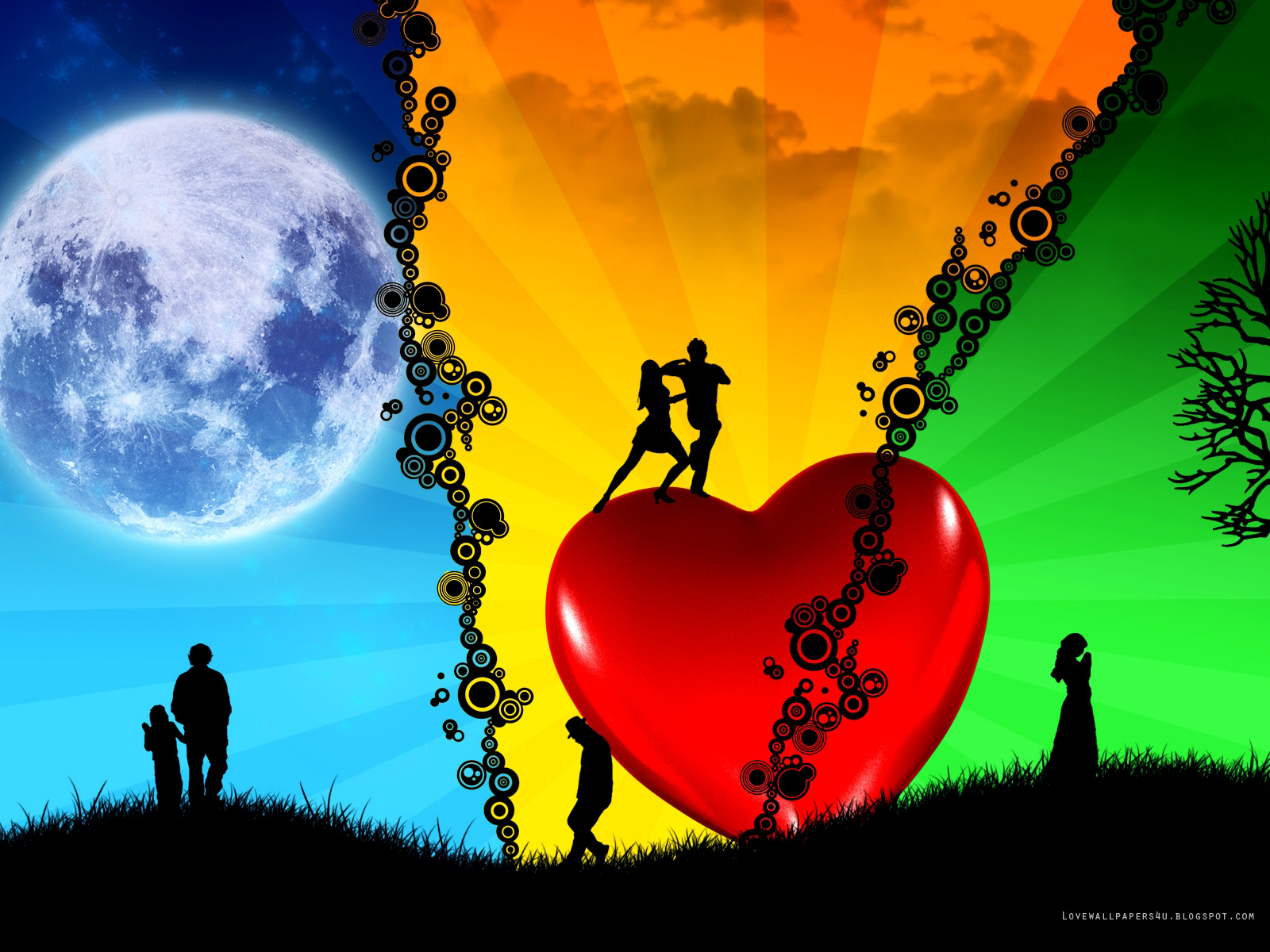 HD IPhone & cute Desktop Wallpapers: Love creative Designs 1
