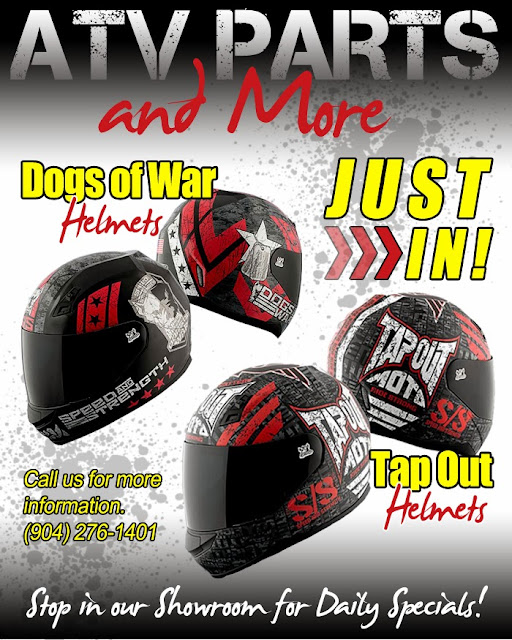 Just in! Tap Out Helmets and Dogs of War Helmets!