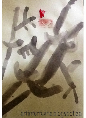 Art Intertwine - Sumi-e Bamboo Painting