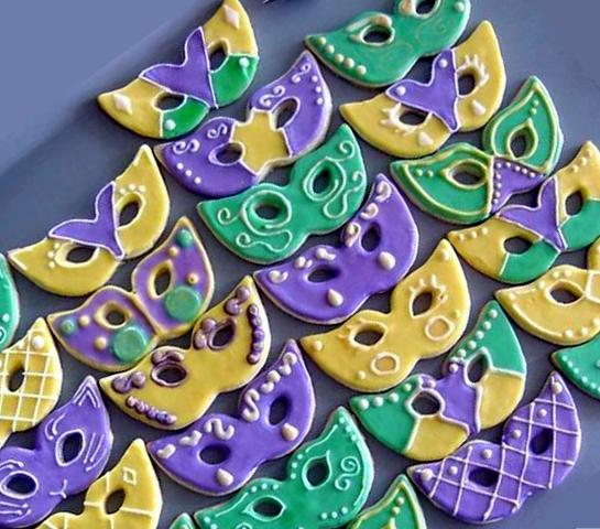My Friends Are Good Cooks Decorating Ideas For Mardi Gras Cookies