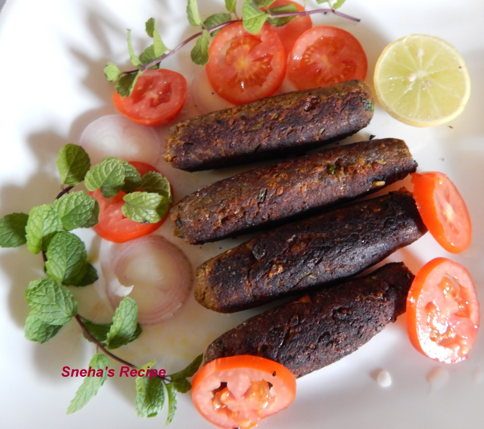 Mutton Kebabs Sneha's Recipe