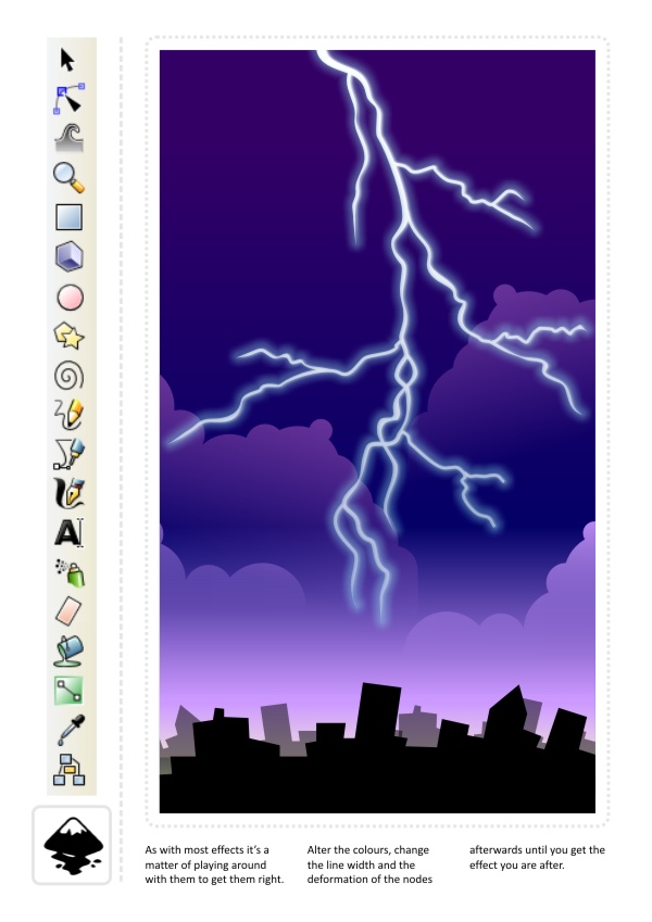 lightning strikes 2d game art for programmers