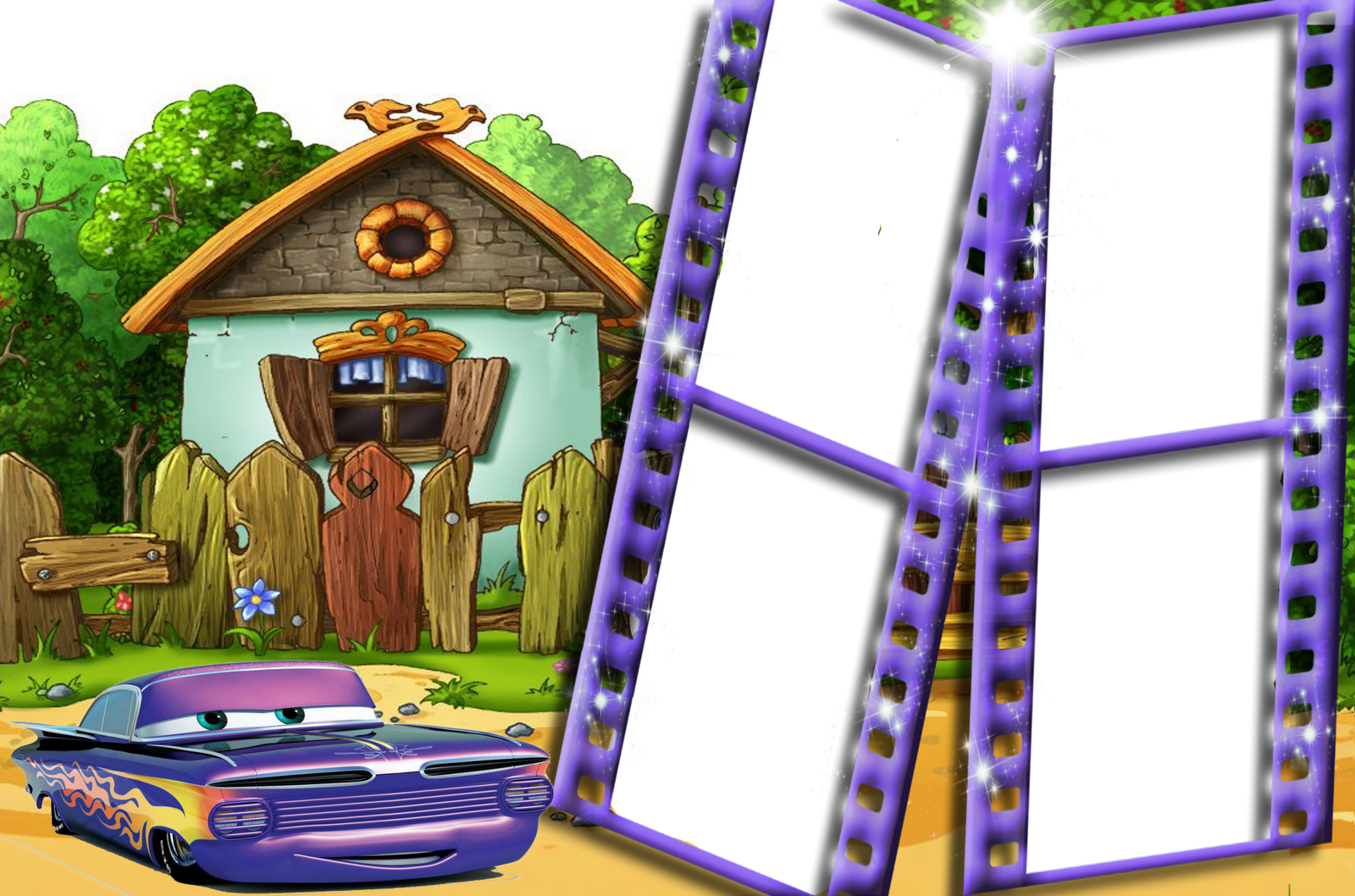 Frames PNG filme Cars Imagens para