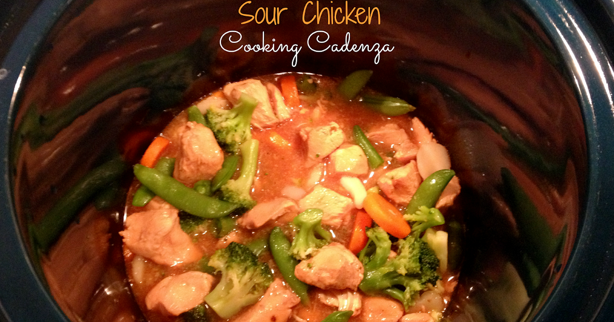 Cooking Cadenza ♫ Crock Pot Sweet and Sour Chicken