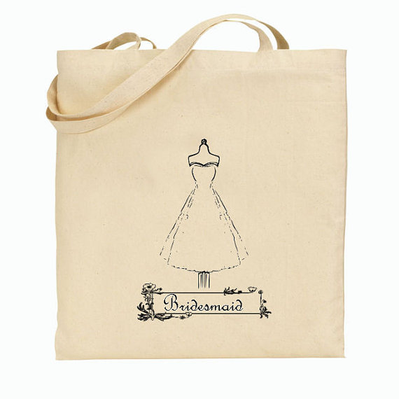 ... Wedding Gifts to your Bridal Party} A Favorite Chic Bridesmaid Tote