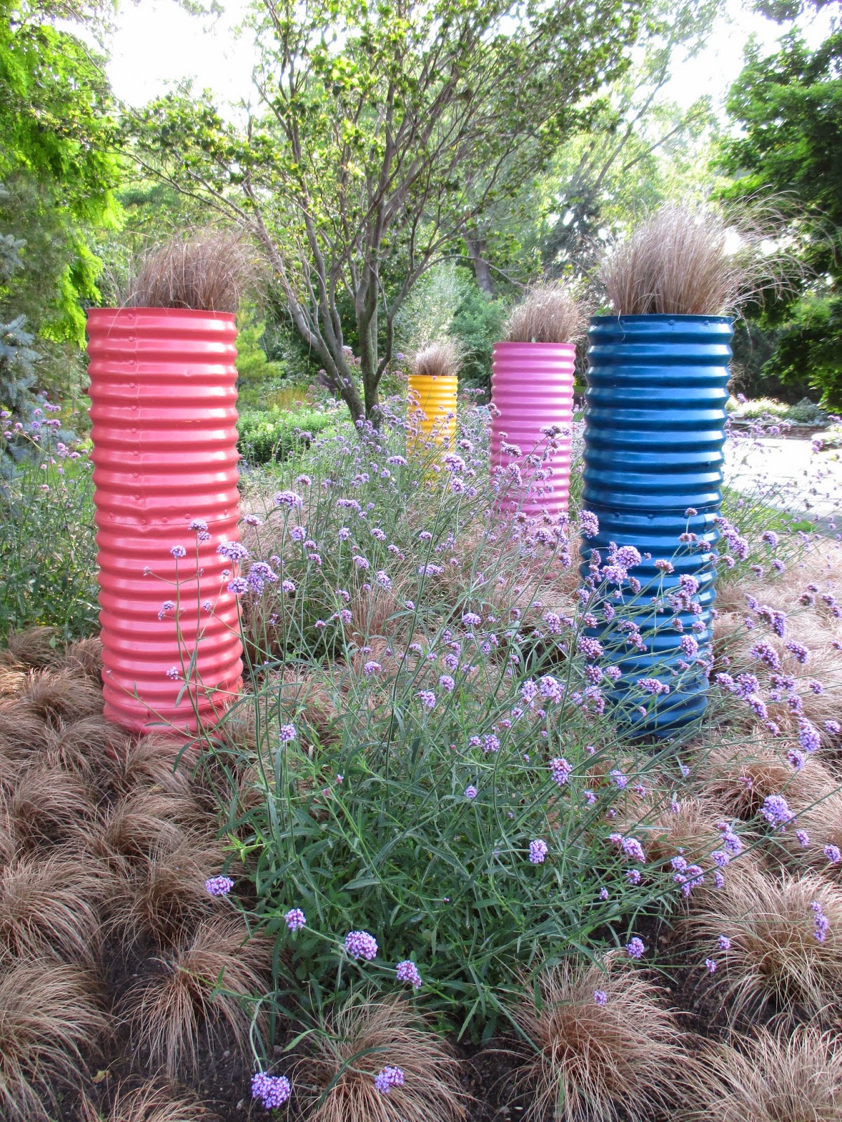 The Culvert Pipe Planter Rotary Botanical Gardens