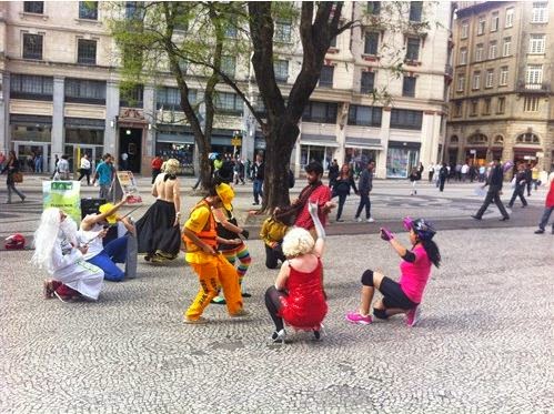 FlashMob no Centro da cidade FlashMob no Centro da cidade