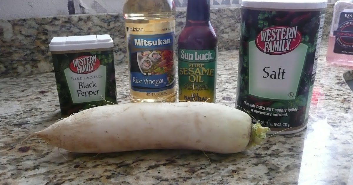 The Grubery Pickled Daikon Recipe