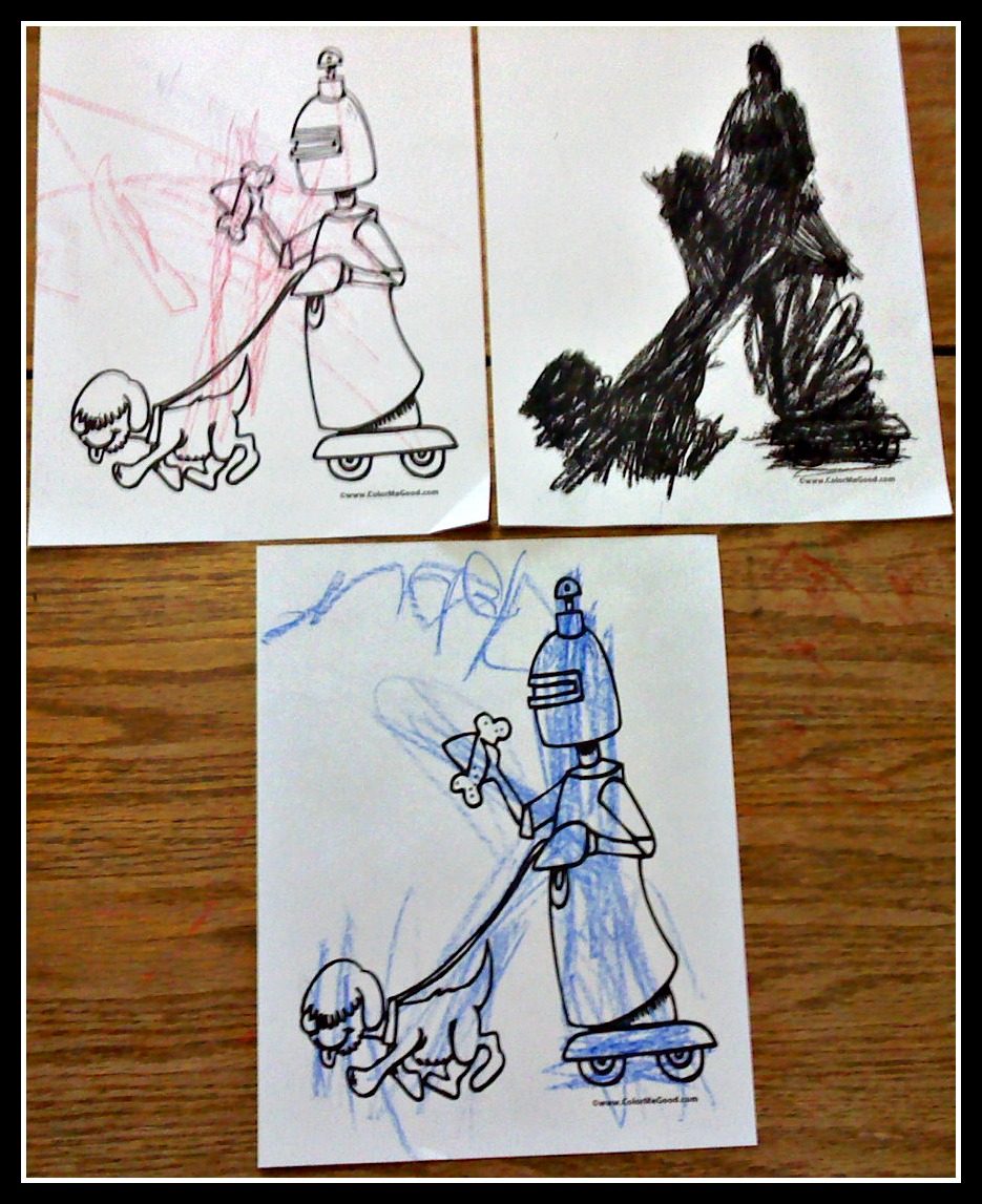 Coloring Page Robot #2 Coloring Page Robot #2