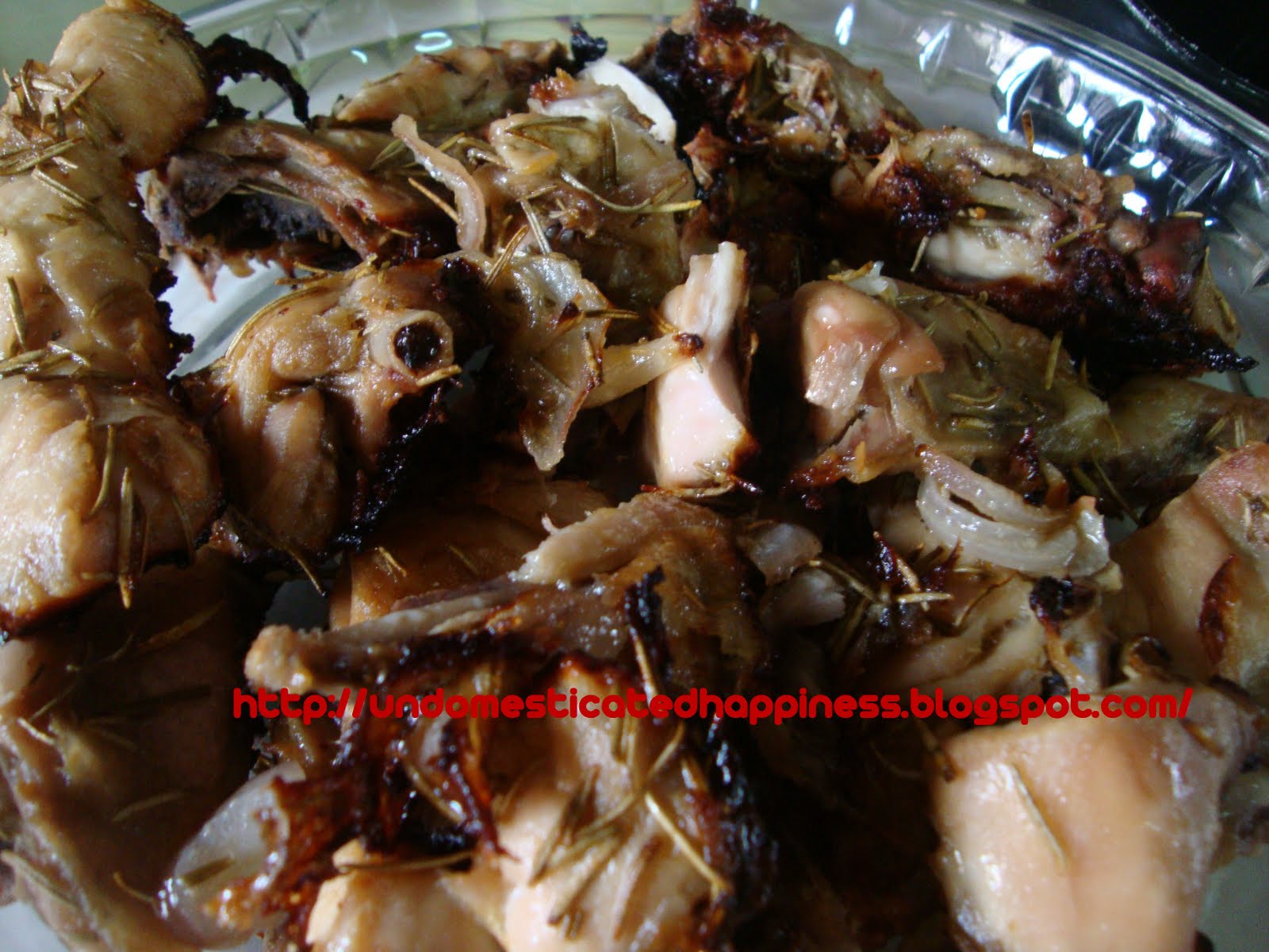 Undomesticated Happiness Nigella Lawson's Chicken with Lemon and Rosemary