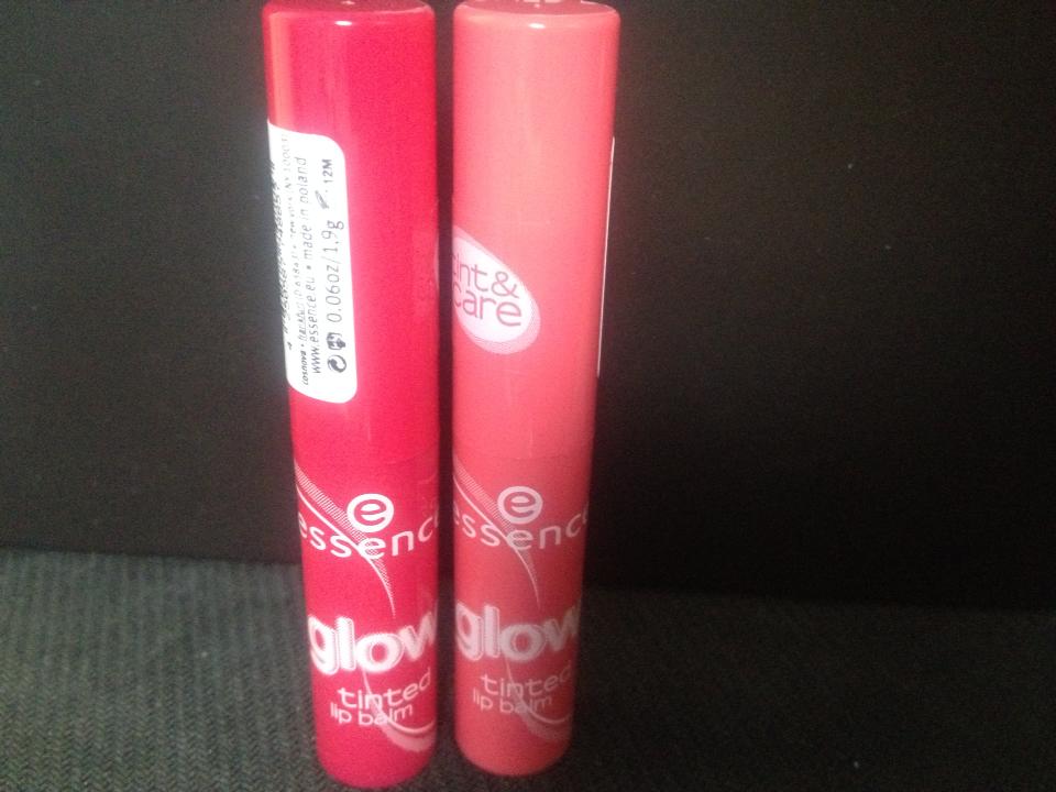 Mistletea Review Essence Glow tinted lip balms