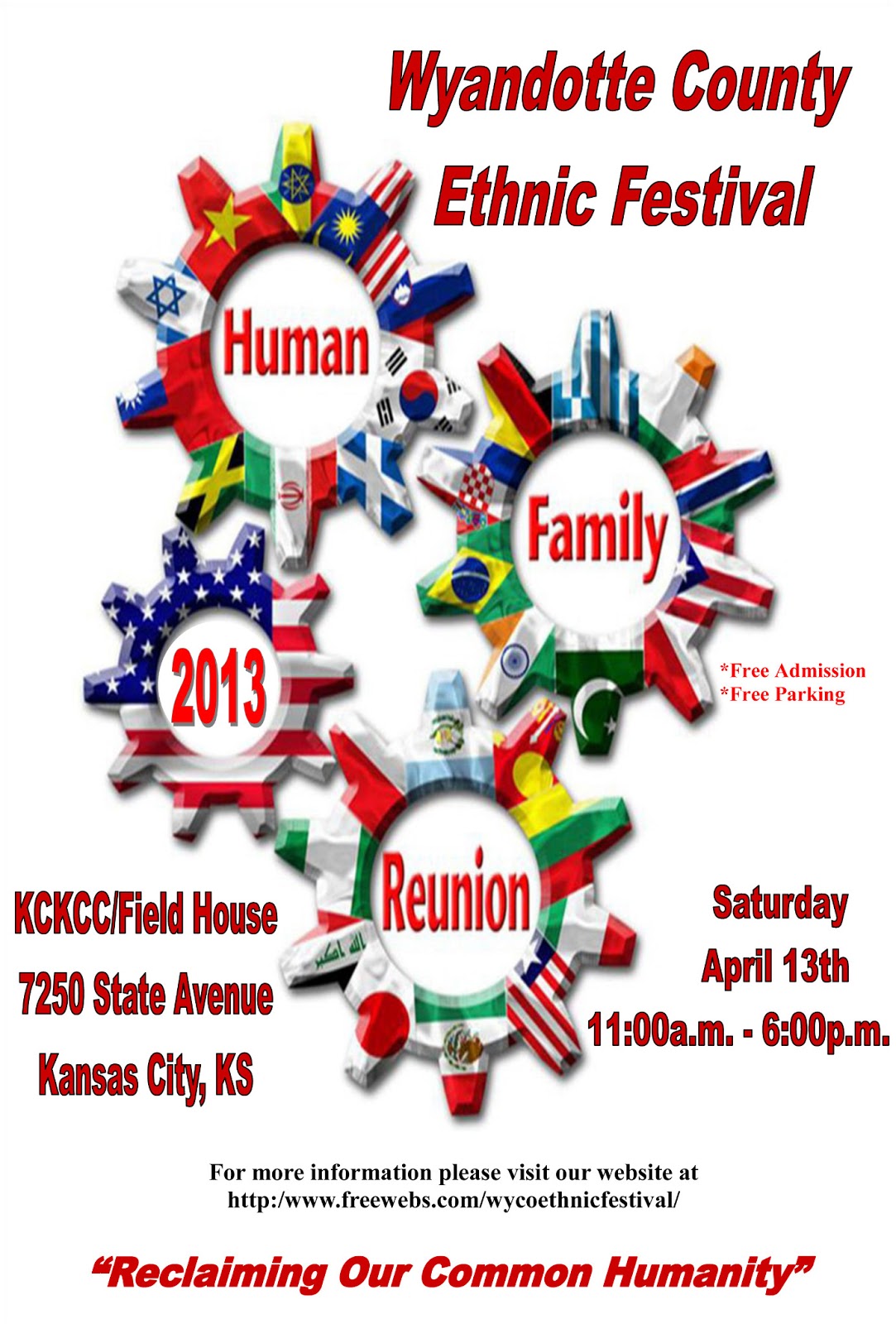 Kansas City Kansan Wyandotte County Ethnic Festival set for April 13