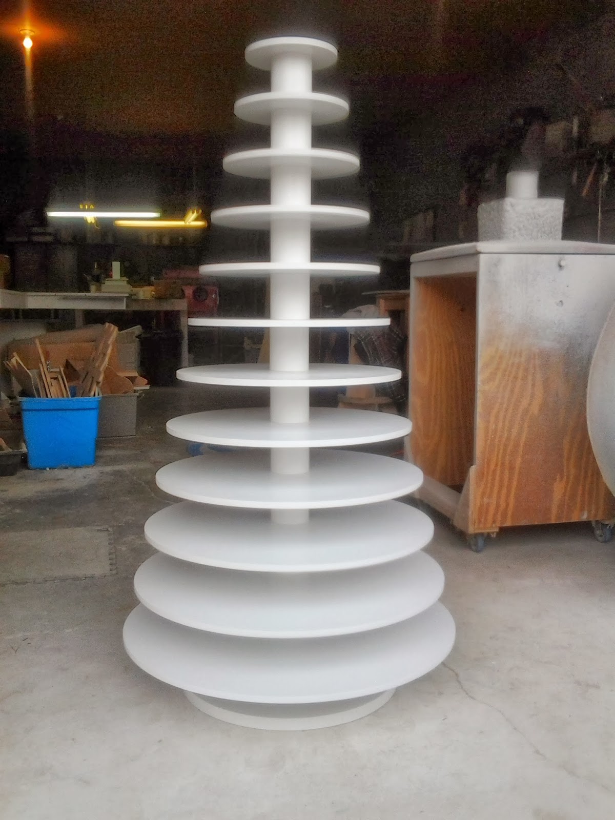 Mikes Amazing Stands Margot's Christmas Tree Cupcake Stand