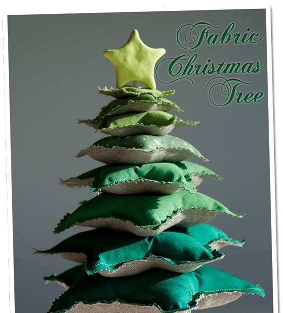 Let's Color! * DIY Fabric Christmas Tree