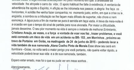 Vidente diz que previu acidente que tirou a vida de Cristiano