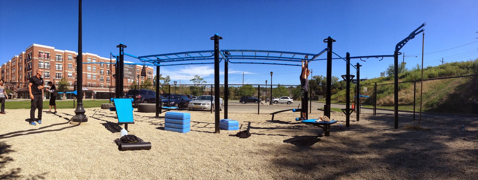 Custom TRex Outdoor Fitness Station in New Jersey MoveStrong Better