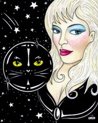 LADY LYNDY AND THE <br>BLACK CAT CRYSTAL BALL