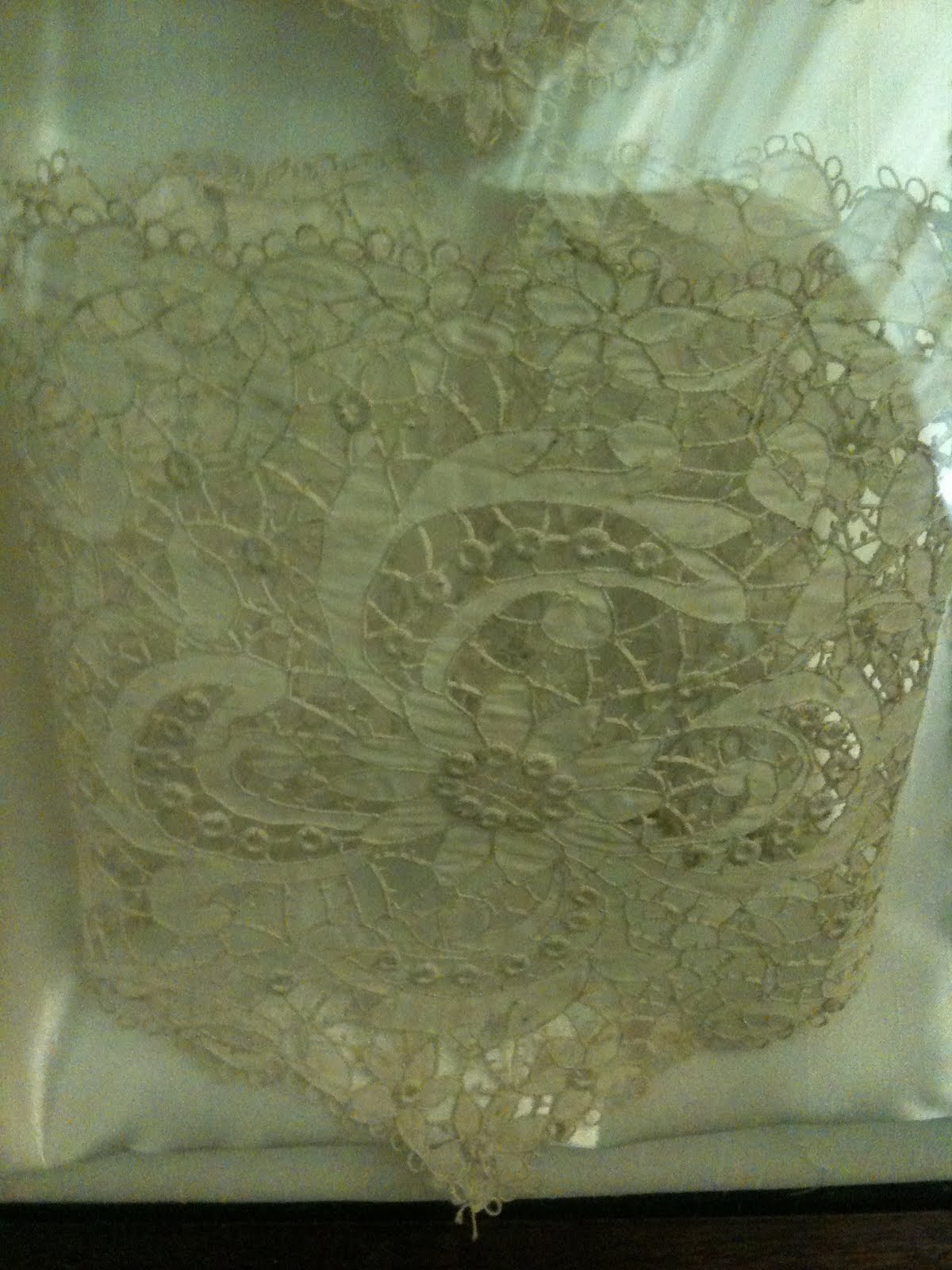 Rosemary Cathcart Antique Lace and Vintage Fashion Carrickmacross Lace