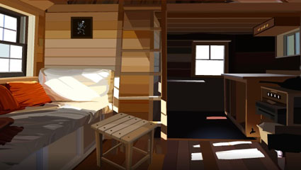 Escape from Mobile House