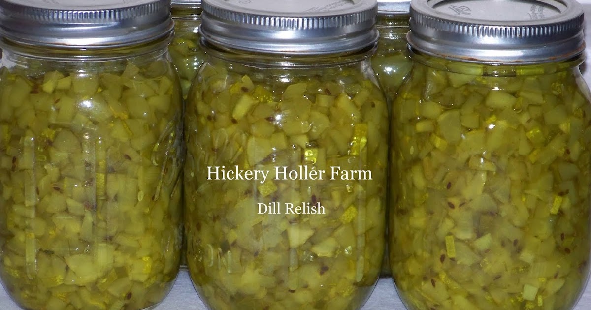 Hickery Holler Farm Dill Relish