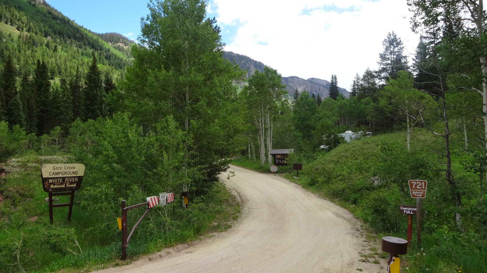 National Forest Camper Gore Creek Campground