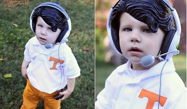 Halloween costume of the Year (so far): A little Vols fan as Derek Dooley. Halloween costume of the Year (so far): A little Vols fan as Derek Dooley.