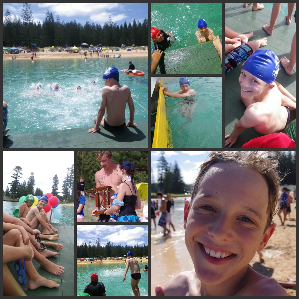 Swimming Carnival Blue