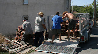 Unloading the first time Unloading the first time
