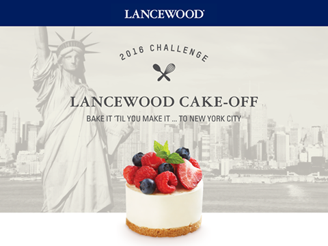 LANCEWOOD CAKE-OFF FINALIS 2016!