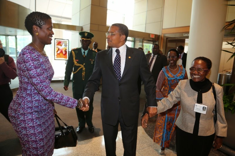 MICHUZI BLOG: President Kikwete visits INSTITUTE OF HEALTH IN USA