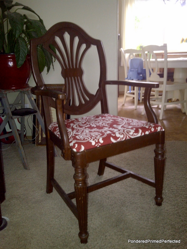 Pondered Primed Perfected RECAP Curbside Find Dining Set Makeover
