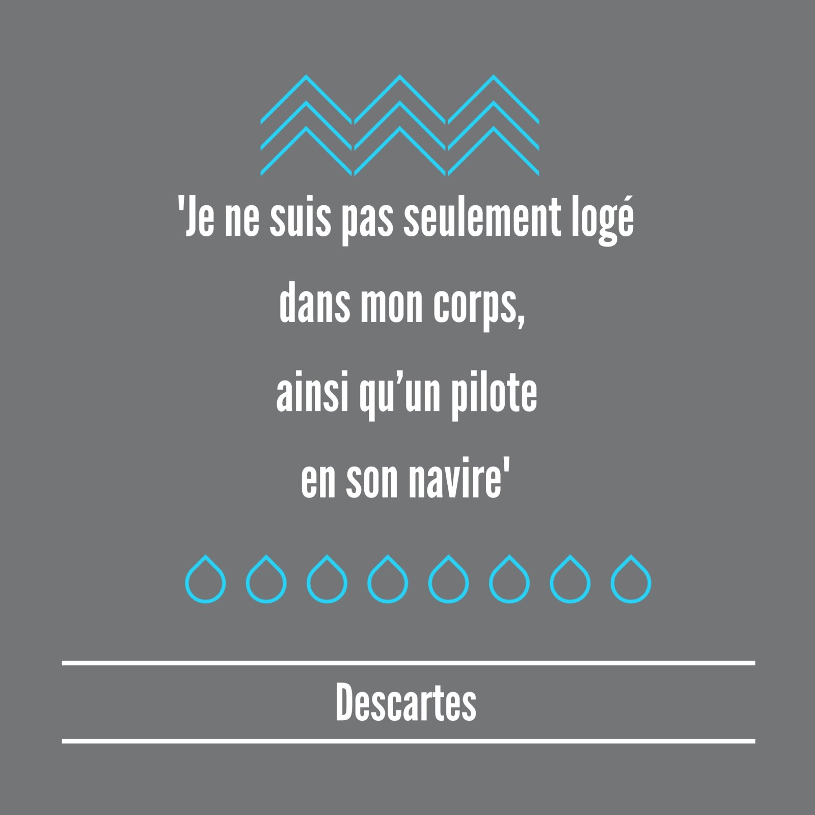 Philocite Je Ne Suis Pas Seulement Loge Dans Mon Corps Ainsi Qu Un Pilote En Son Navire