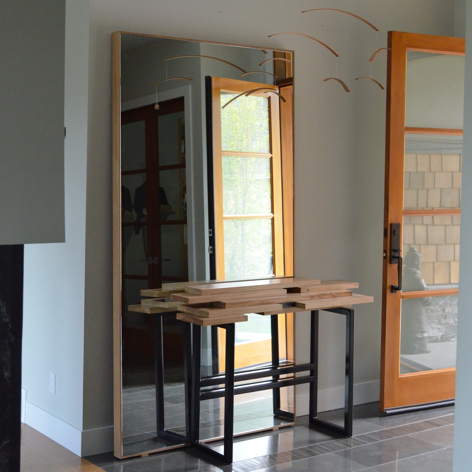 Tyler Mckenzie woodwork Free standing mirror