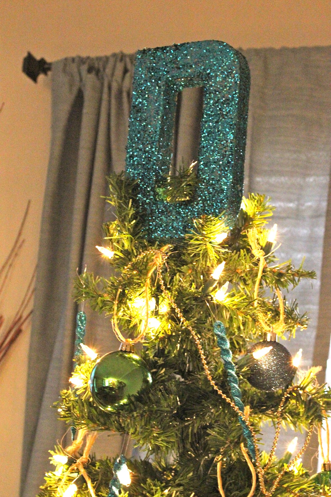 Project City Indianapolis Edition Christmas Craft Blingy Tree Topper