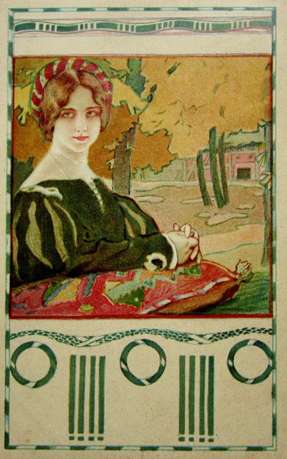 postcardiva postcard blog: ART NOUVEAU POSTCARDS