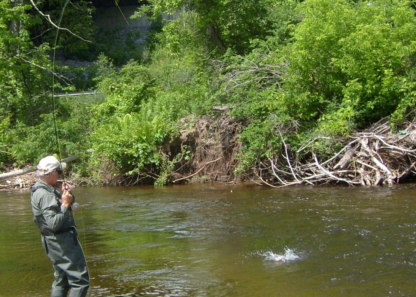 Vermont Fly Fishing Father Son Trip Fly Fishing in Southern Vermont