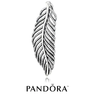 Pandora Silver Micro Cubic Zirconia Necklace