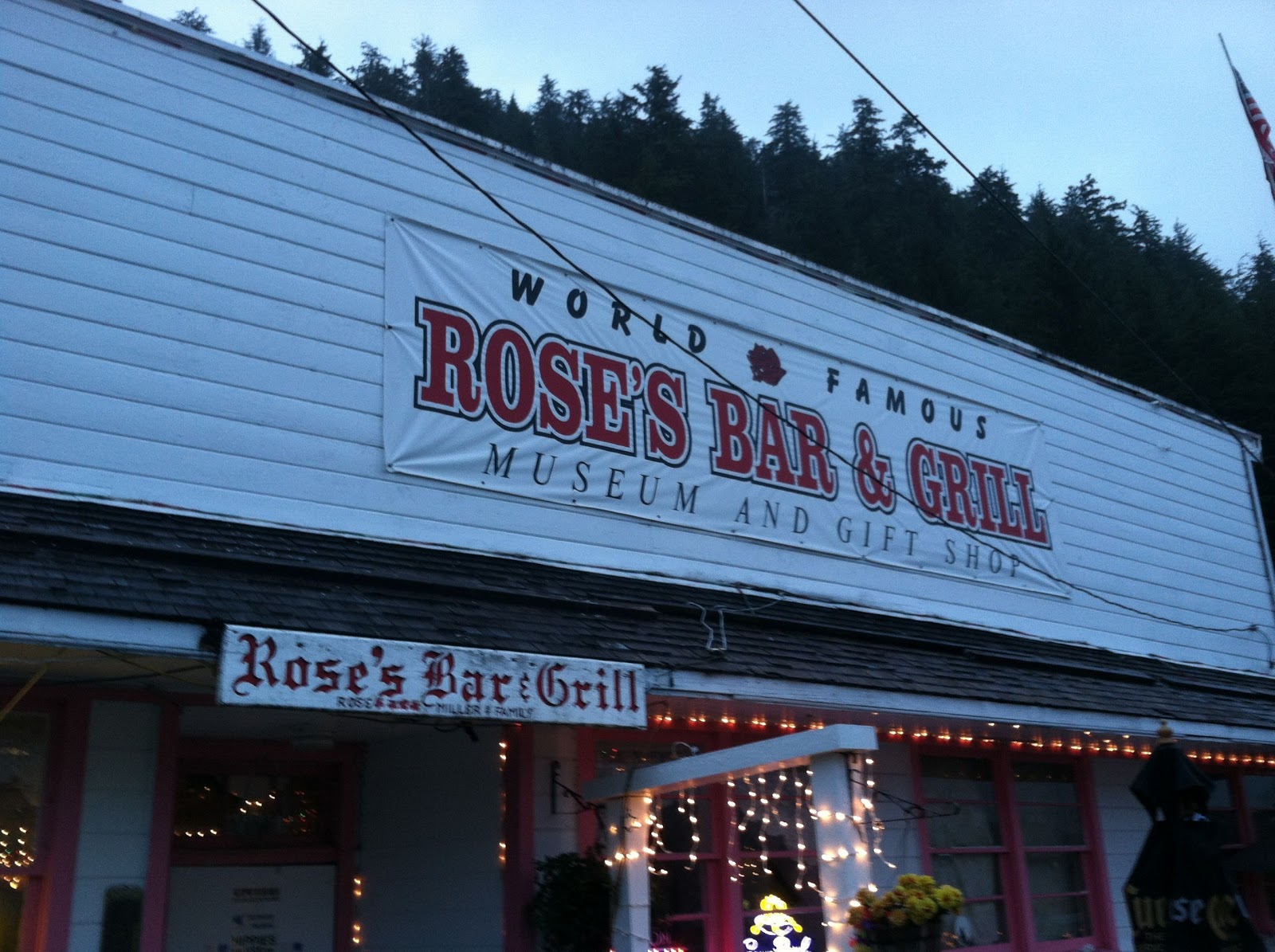 Lee's Restaurant Blog Rose's Bar and Grill of Pelican, Alaska