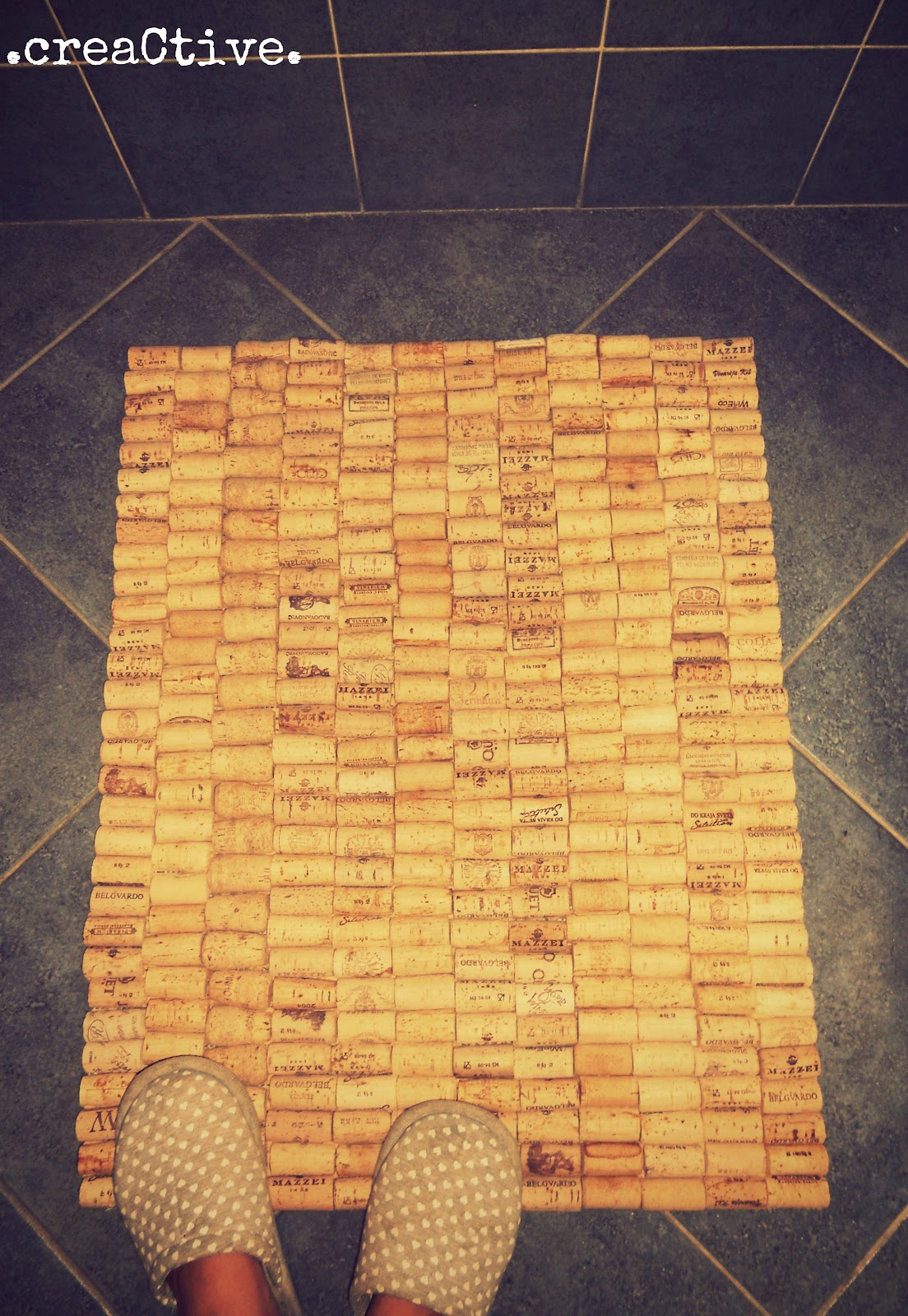CreaCtive way of life Wine cork mat
