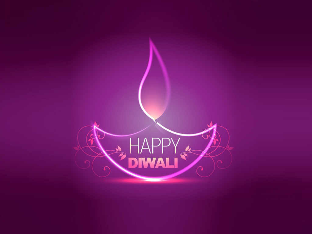 happy diwali wishes vector