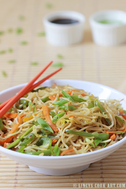 Chinese Veg Hakka Noodles