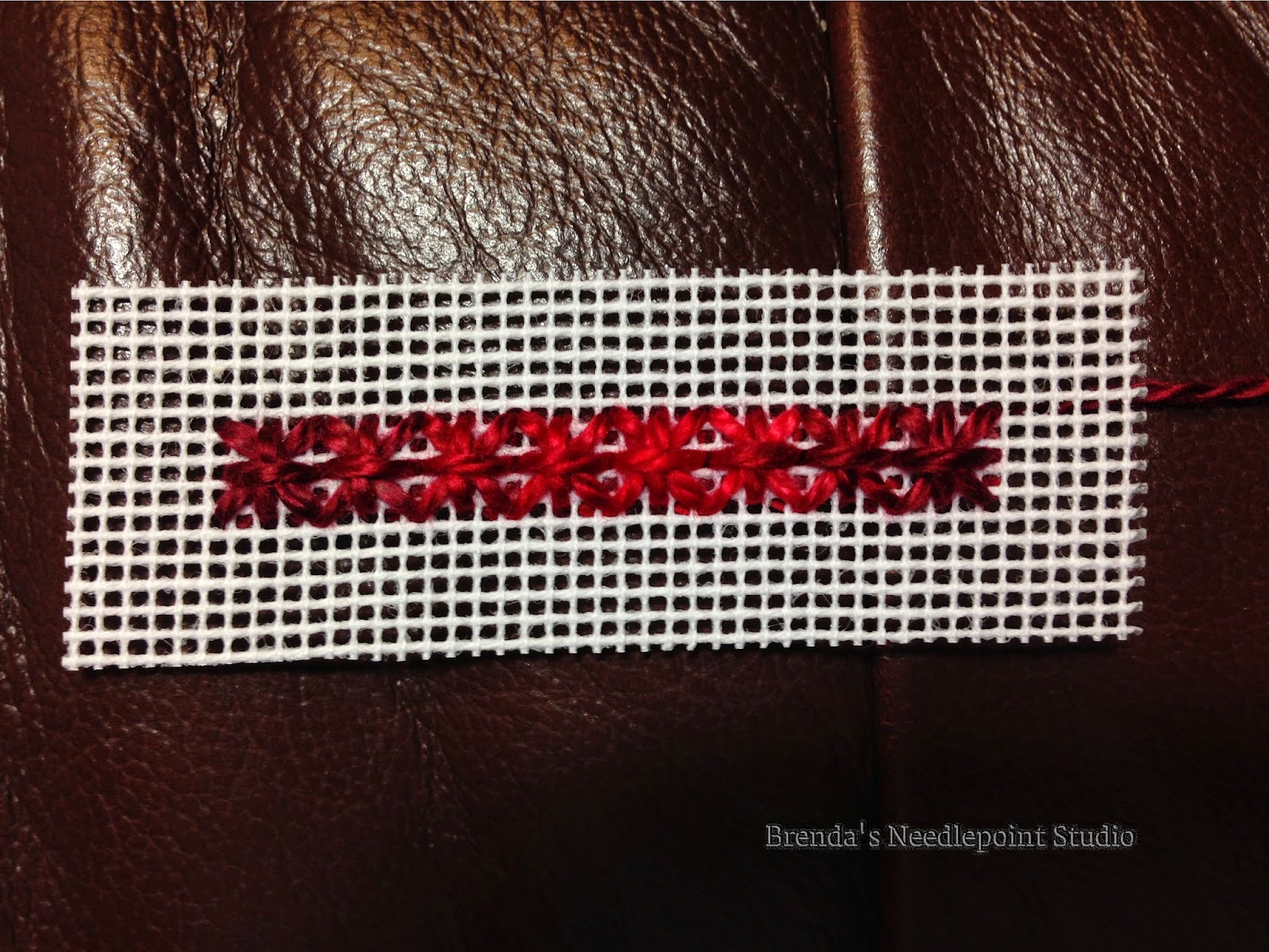 Brenda's Needlepoint Studio Paper Clips Embellished 6/2/15