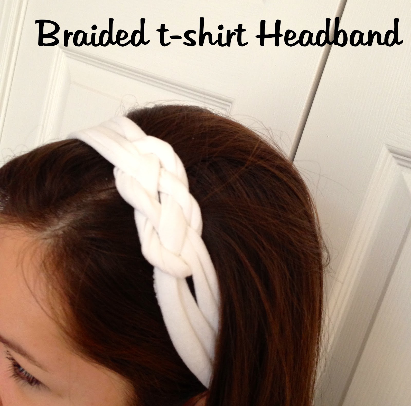 How To Make A Braided Headband Out Of A T Shirt