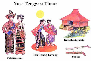  Kemarin kebetulan putri saya yang duduk di kelas empat mendapat tugas dari gurunya untuk  Pakaian dan Rumah Adat Daerah di Indonesia