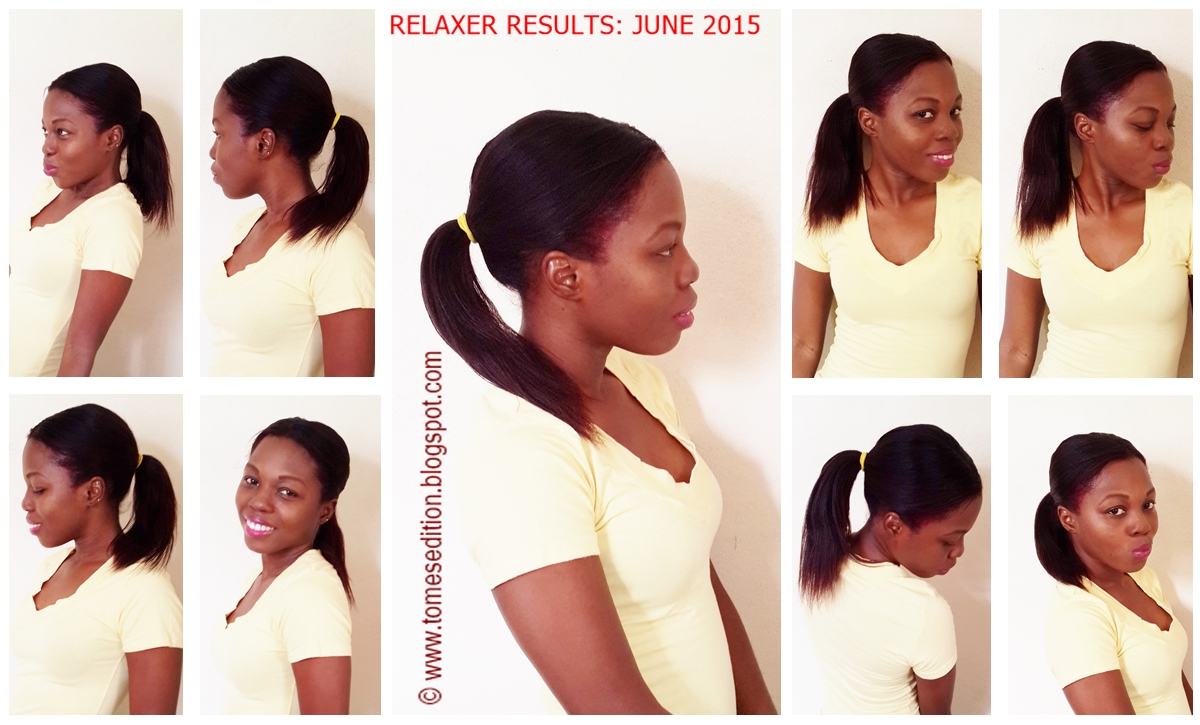 Tomes Edition Relaxer Day Results