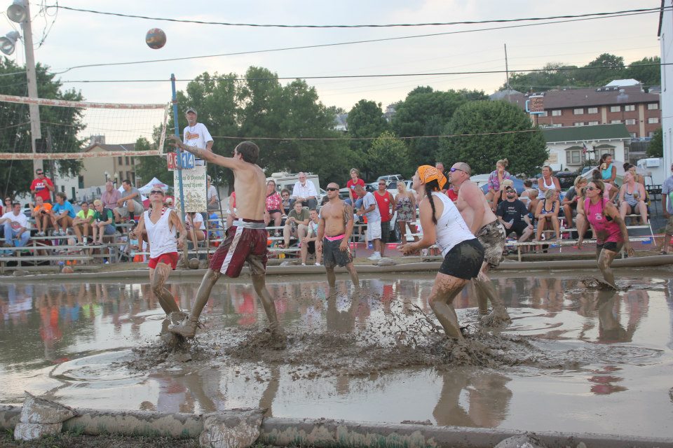 Just for fun Friday: mud volleyball edition