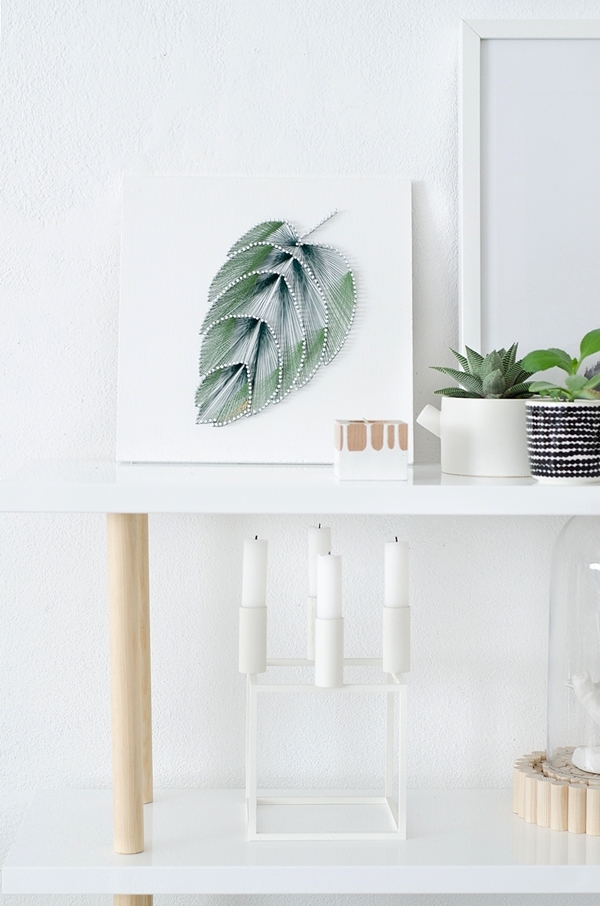 Nachmachtipp Wandbild Aus Nageln Sinnenrausch Der Kreative Diy Blog Fur Wohnsinnige Und Selbermacher